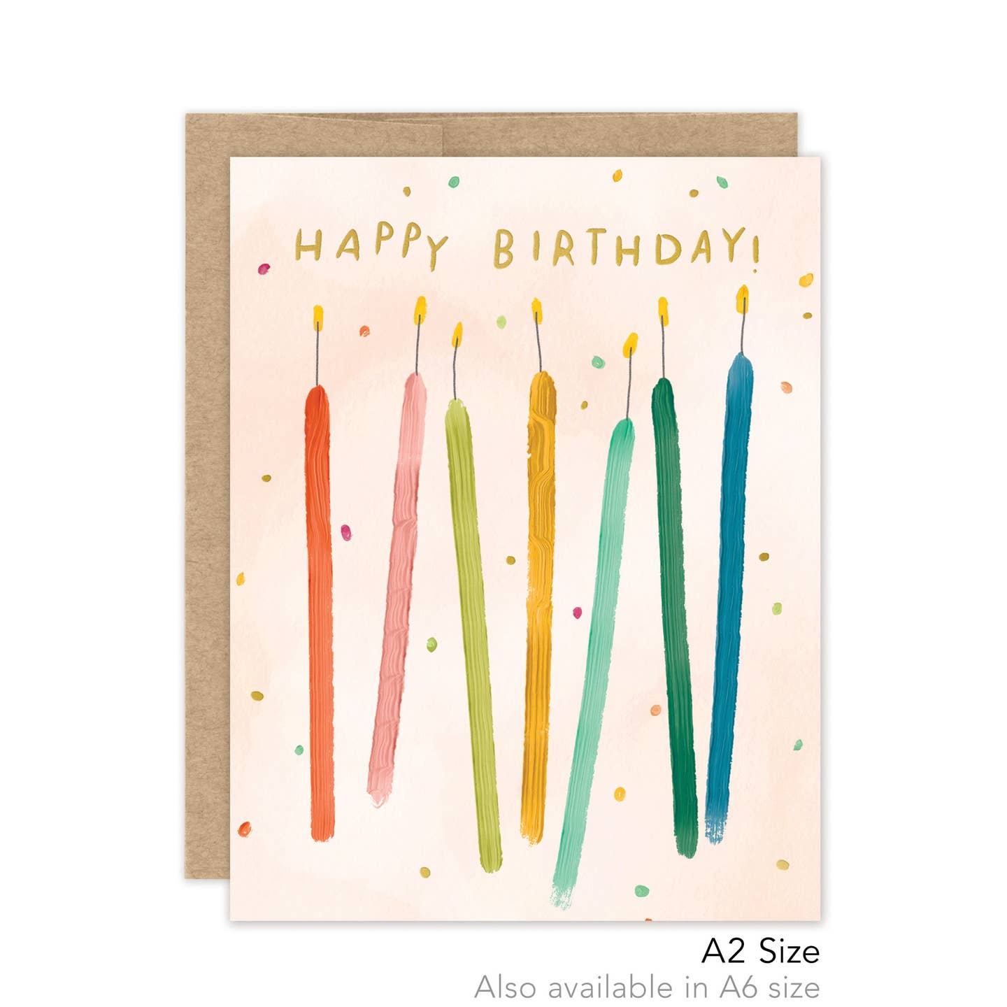 Candles Birthday Greeting Card