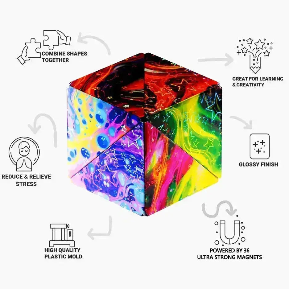 Shashibo Magnetic Cube