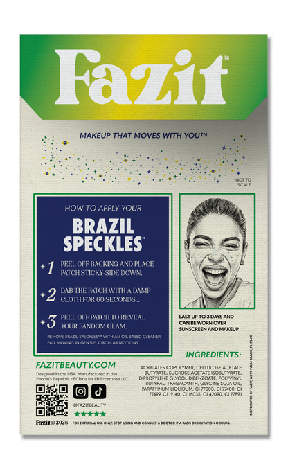 Brazil Soccer Speckles