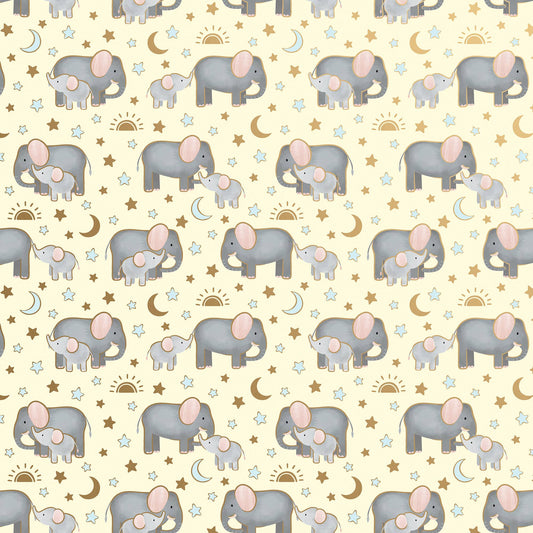 Baby Elephants - Gift Wrap Rolls