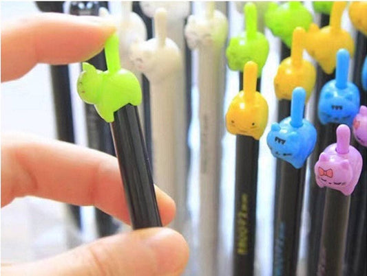 22188 Cat Tail Retractable Gel Pen