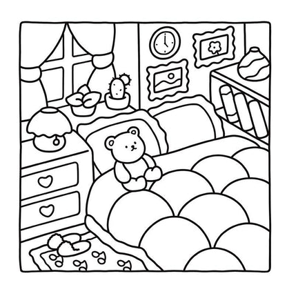 Self-Love: Girl Therapy Coloring Book