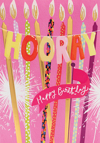 HOORAY Greeting Card