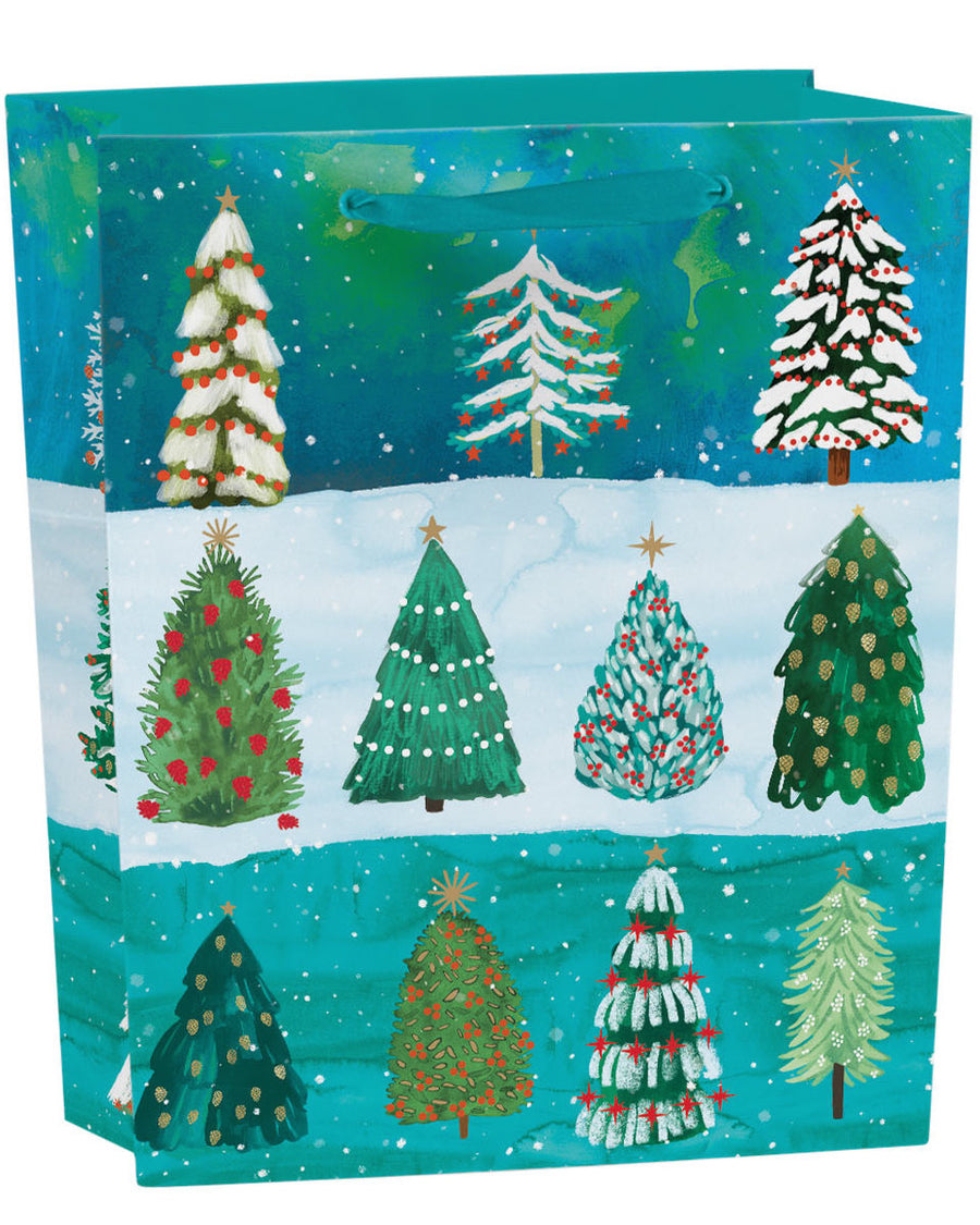 Wild Winter Forest Medium Gift Bag