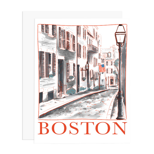 Boston, MA Greeting Card