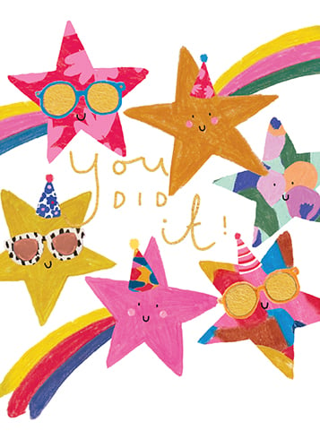 YOU DID IT Greeting Card