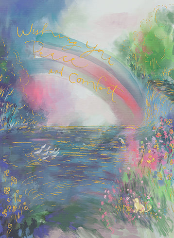 RAINBOW Sympathy Card