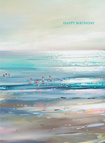 SHIMMERING SEAS Greeting Card