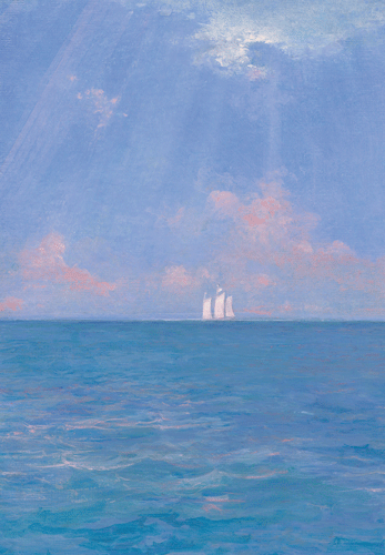 Ocean Horizon Sympathy Card