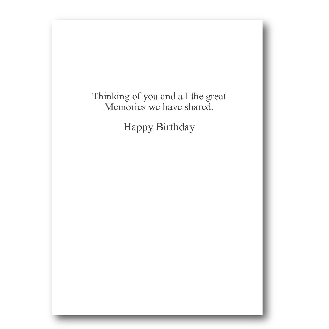 Birthday, Laughter is the Shortest Distance Greeting Card