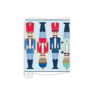 BLUE NUTCRACKERS TABLE RUNNER