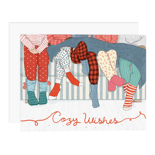 Cozy wishes greeting card