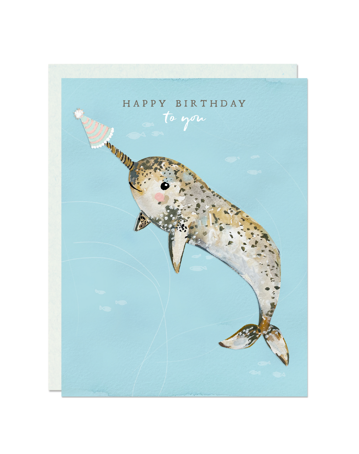 Happy Birthday, Narwhal Greeting Card