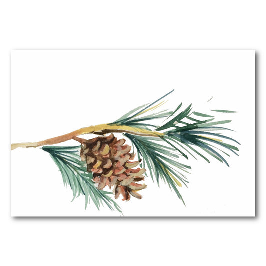 Note Card, Pinecone
