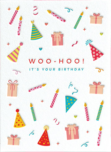WOO HOO Brithday Card
