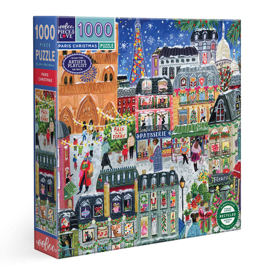 Paris Christmas 1000 Piece Puzzle