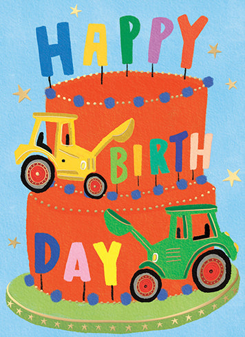 DUMPER TRUCK Greeting card