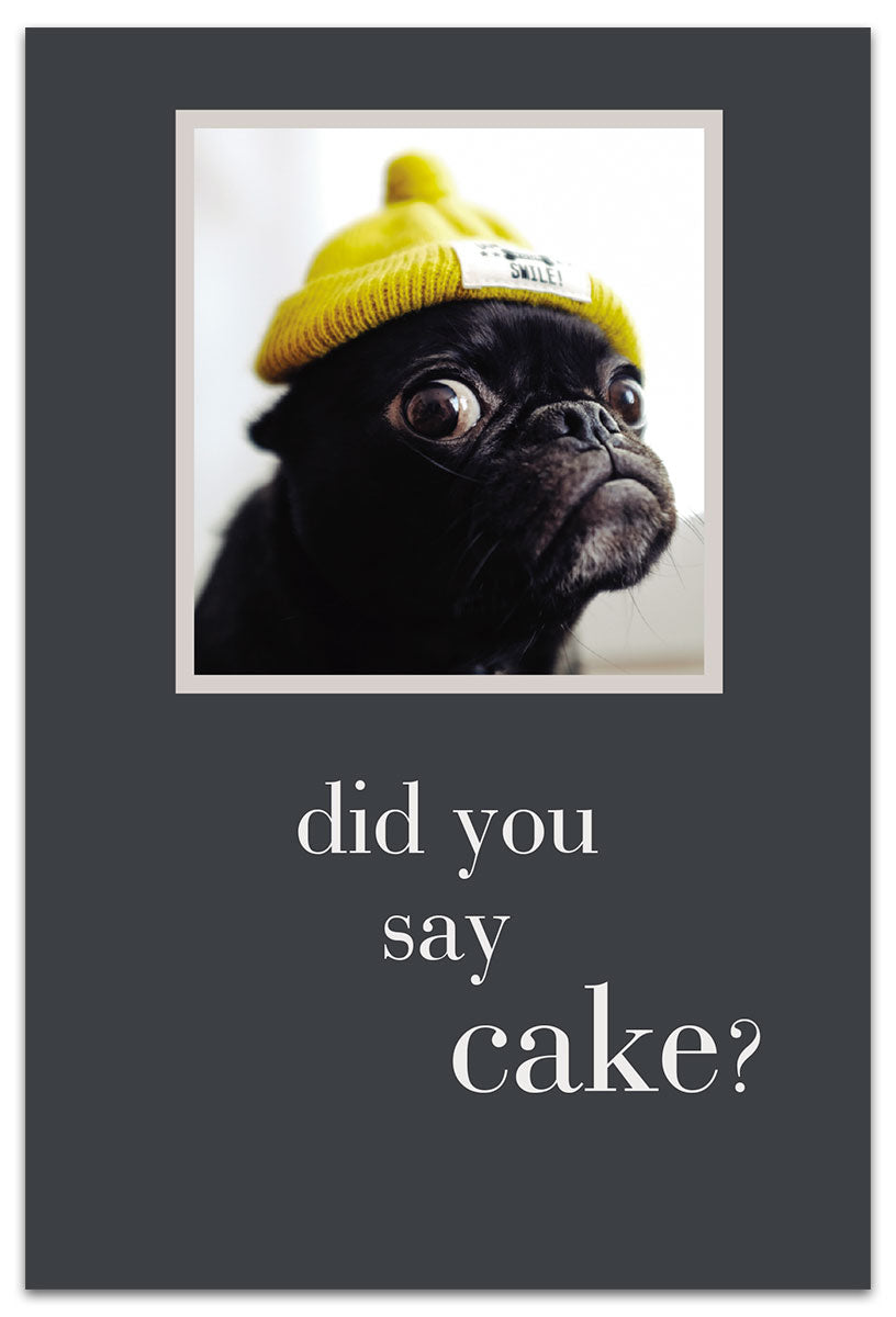 Googly-eyed Dog Birthday Card
