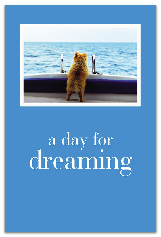 Dog at Sea card