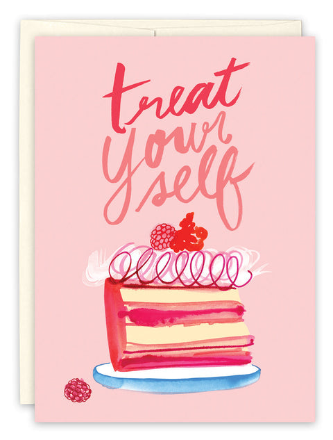 Treat Yourself Birthday Card