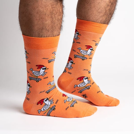 Rad Chicken Men's Crew Socks