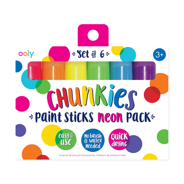 Chunkies Paint Sticks - Neon - Set of 6