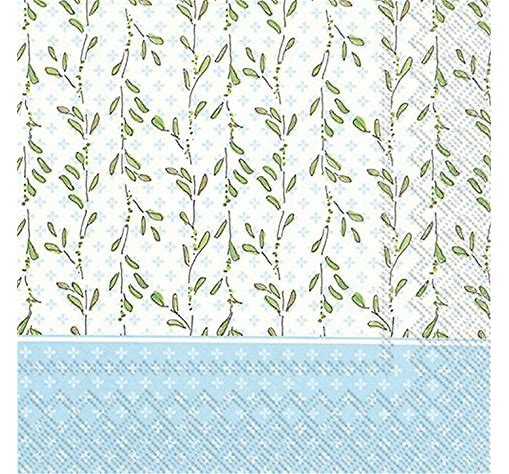 Baby Carriage Blue Luncheon Napkin