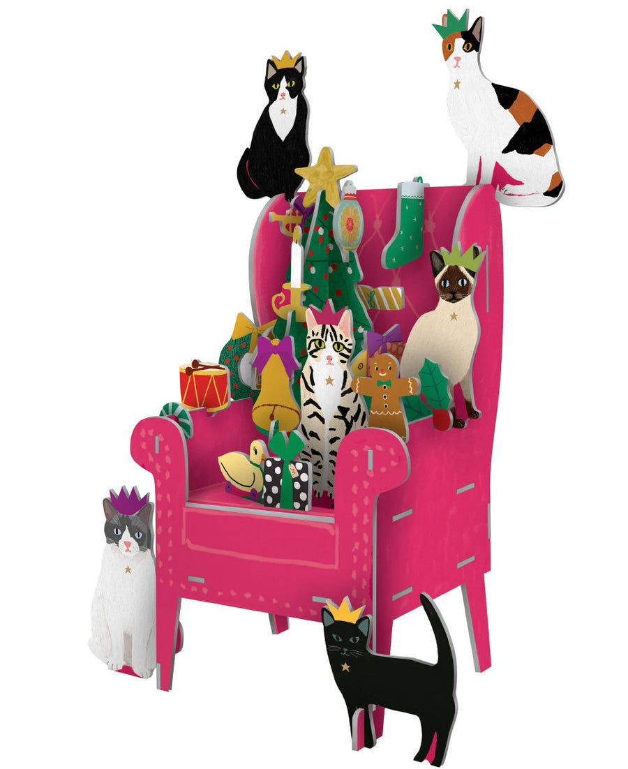 Cosy Cats Pop & Slot Advent Large