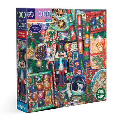 Christmas Decorations 1000 Piece Puzzle