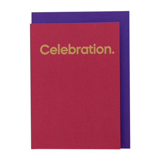 Celebration Birthday Card