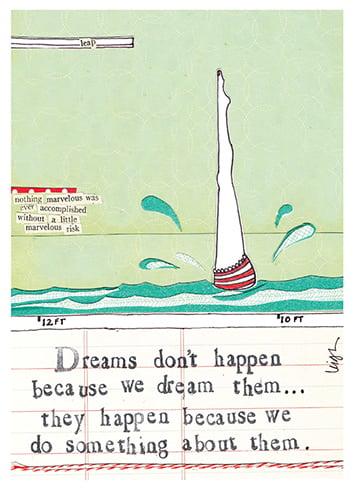 DREAMS Greeting Card