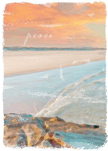 SHORELINE Sympathy Card