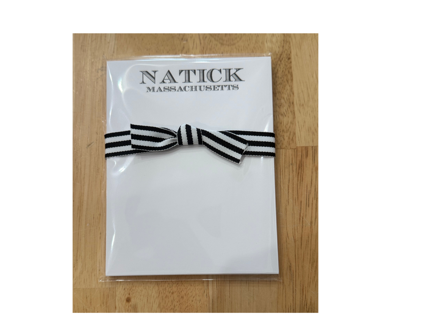 Natick Massachusetts Mini Notepad