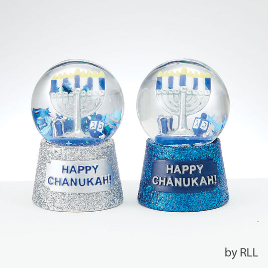 Chanukah Mini Water Globe