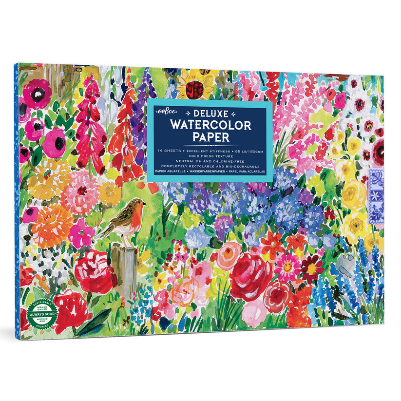 Seaside Garden Watercolor Pad