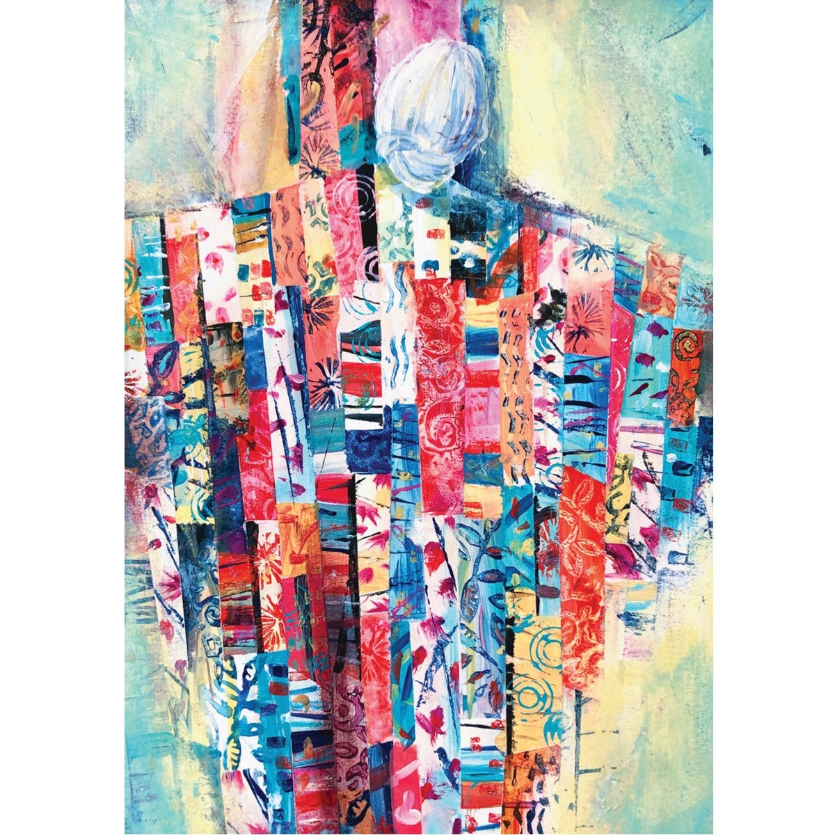 notecards, Quilted Women, Sunrise