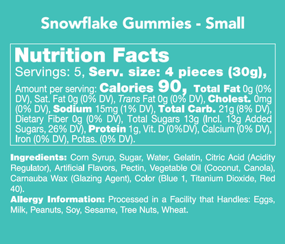 Snowflake Gummies
