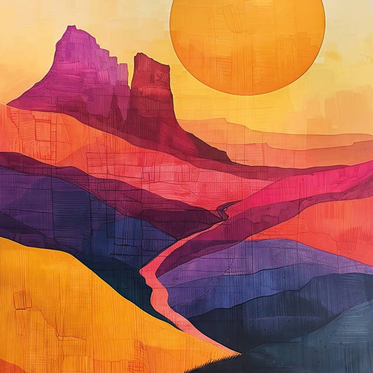 High Desert Birthday Greeting Card