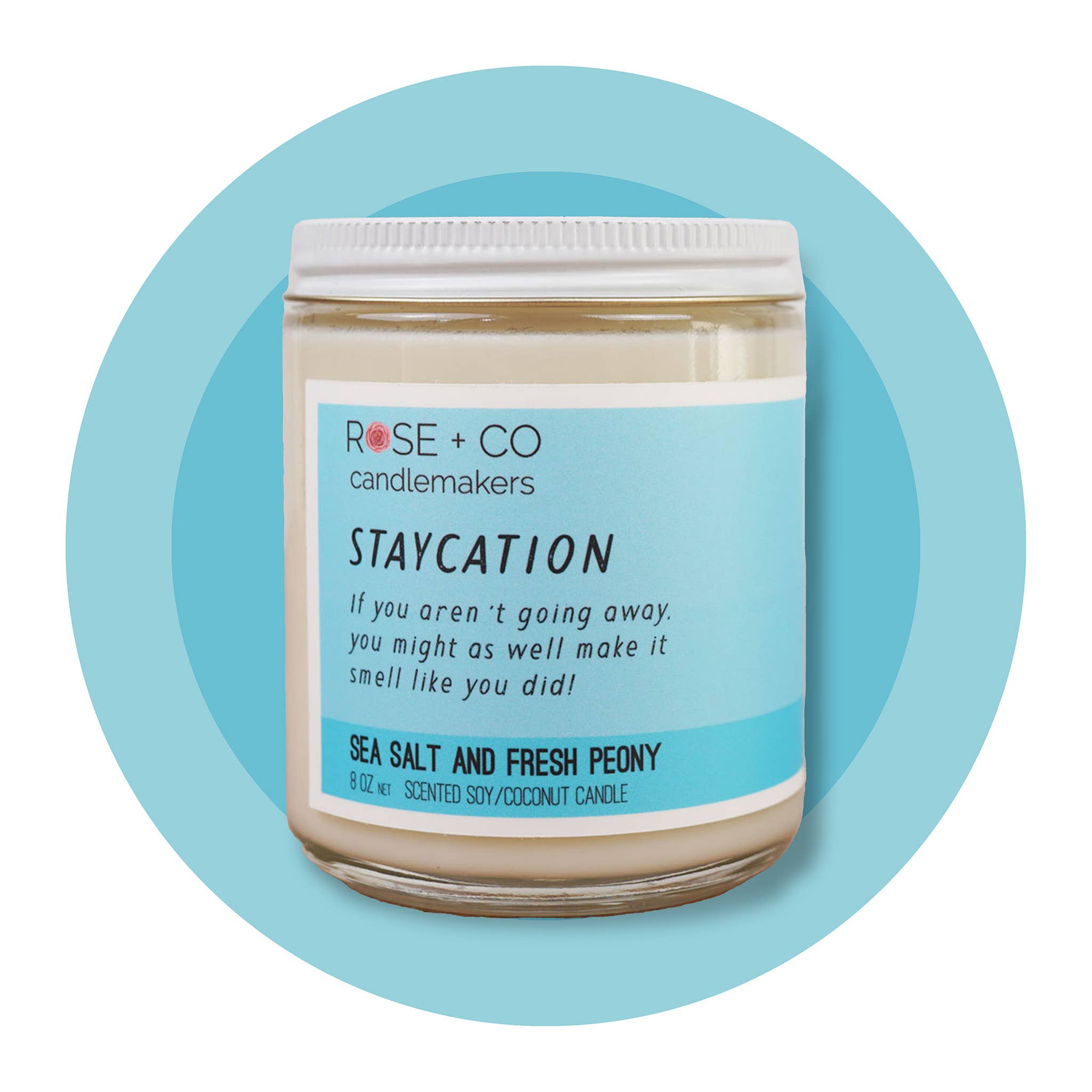Rose and Co. Candlemakers Staycation Jar