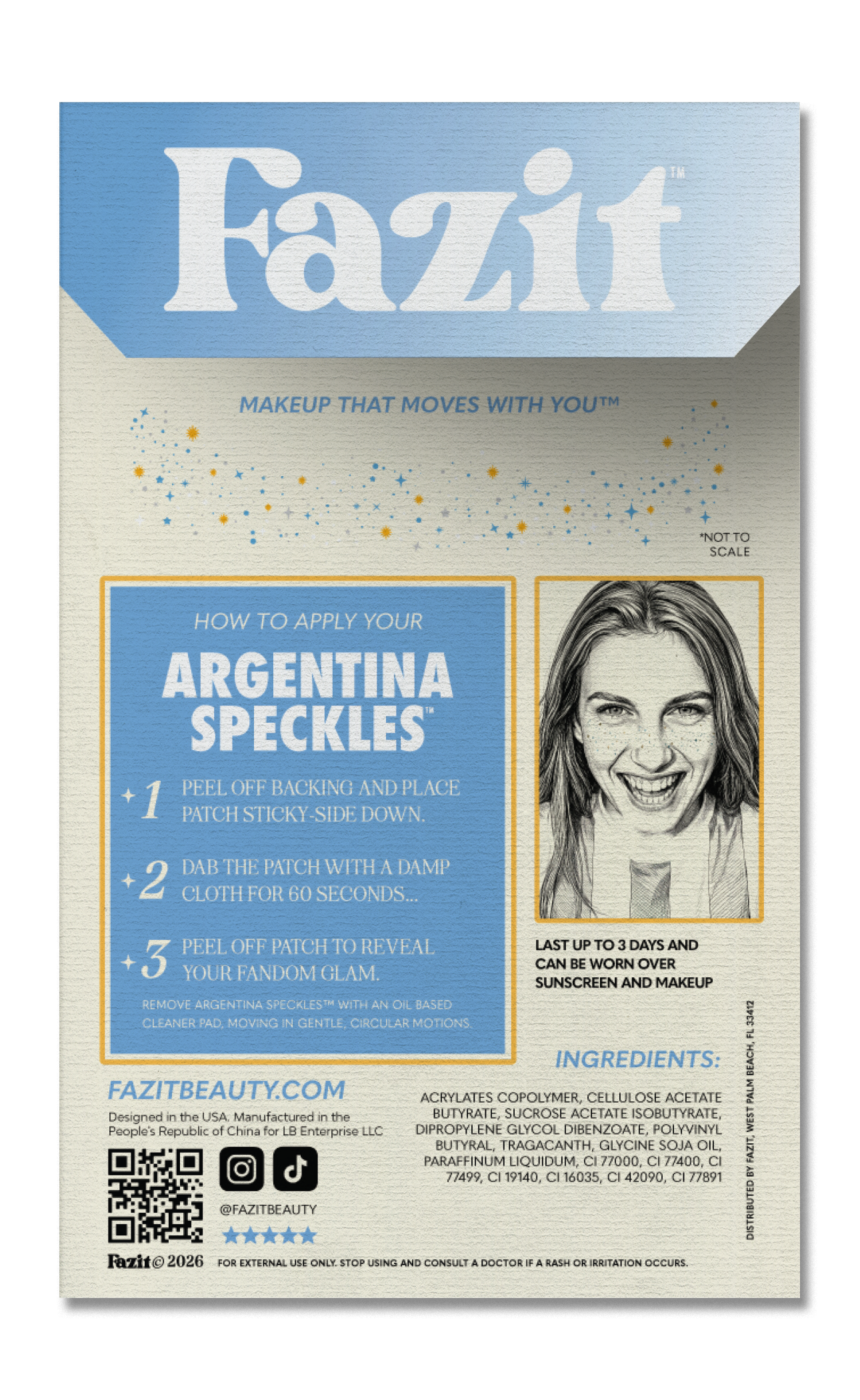 Argentina Soccer Speckles