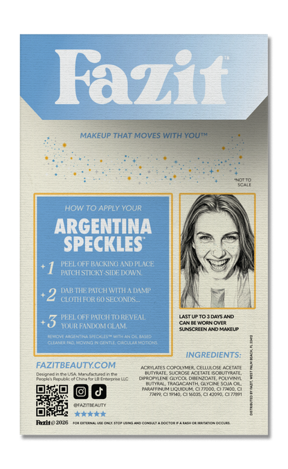 Argentina Soccer Speckles