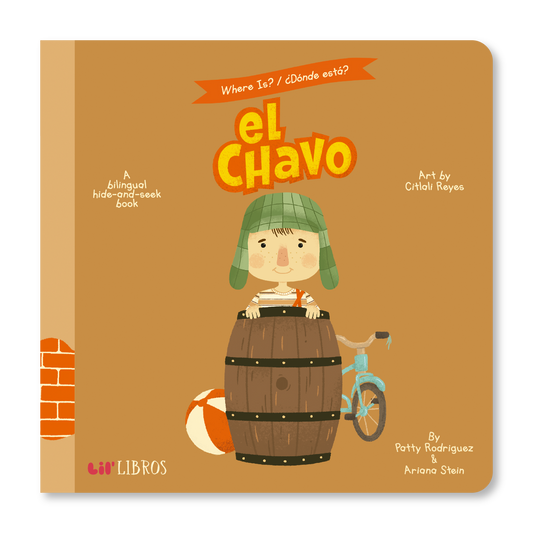Where is?/ ¿Dónde está? El Chavo (Bilingual: English and Spanish)