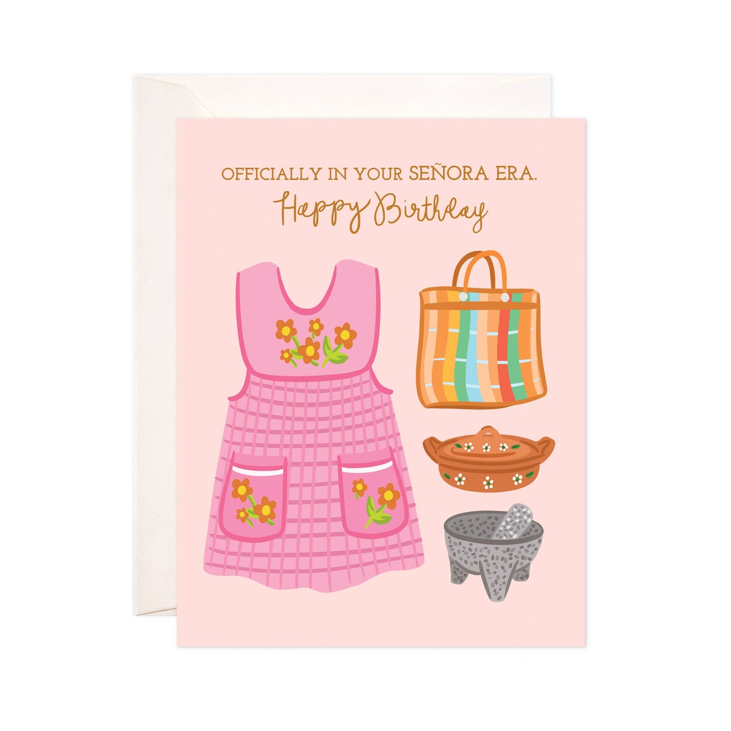 Señora Era Greeting Card - Birthday Card