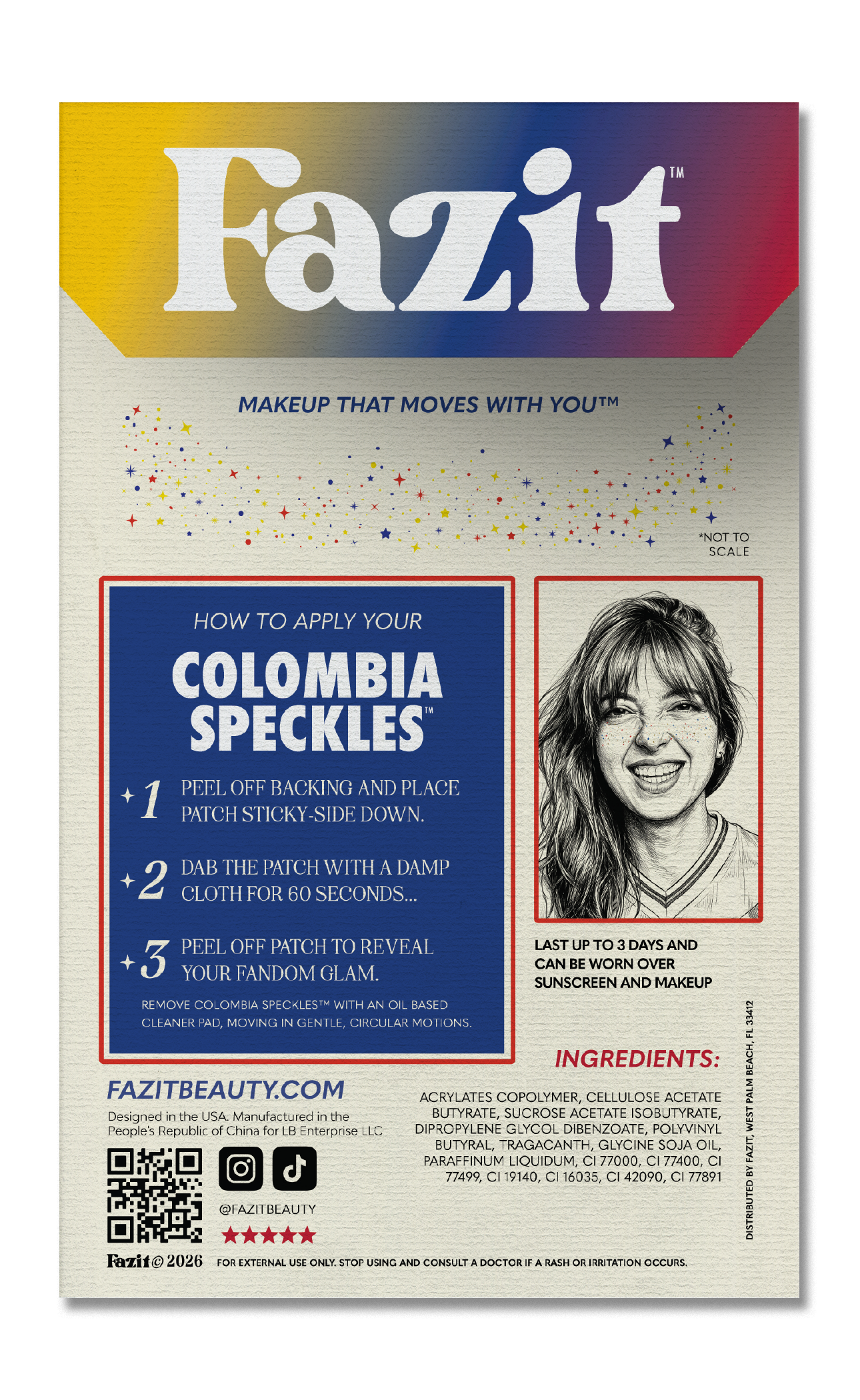 Colombia Soccer Speckles