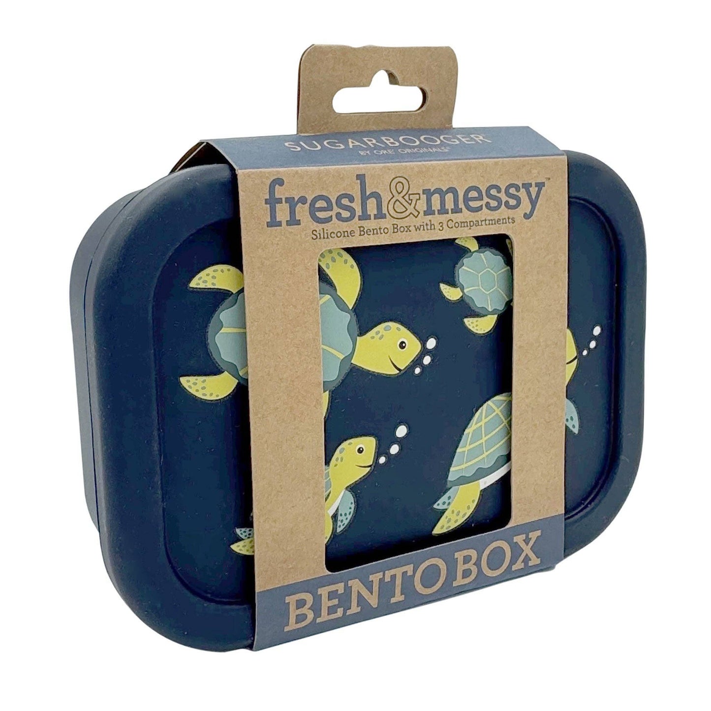 Fresh & Messy Silicone Bento Box | Sea Turtle