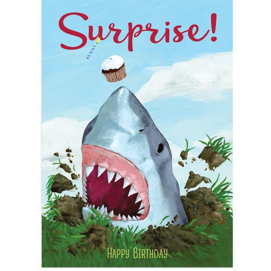 Land Shark Birthday Card