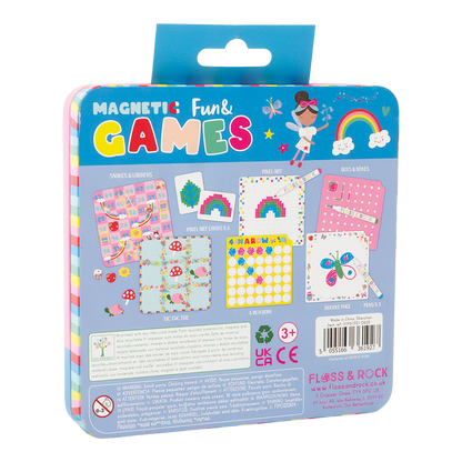 Magnetic Fun & Games Tin - Rainbow Fairy