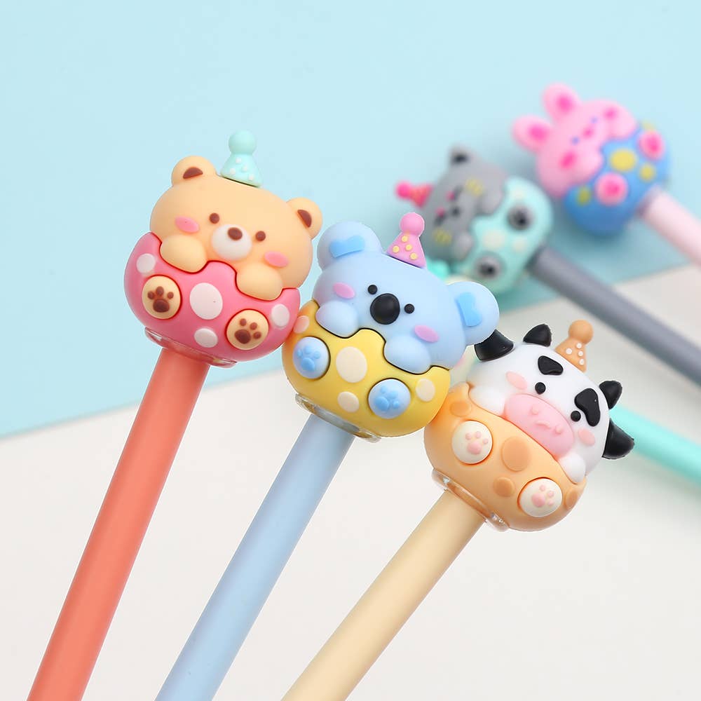 Birthday Animals Gel Pen