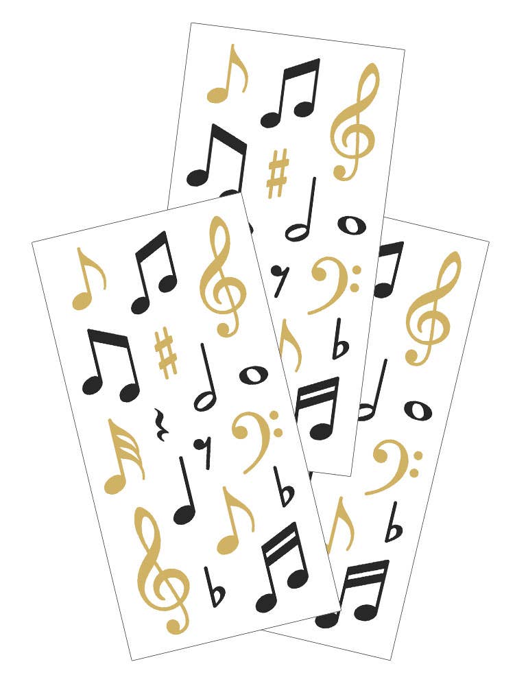 Stickers - Music Notes – Paper Fiesta