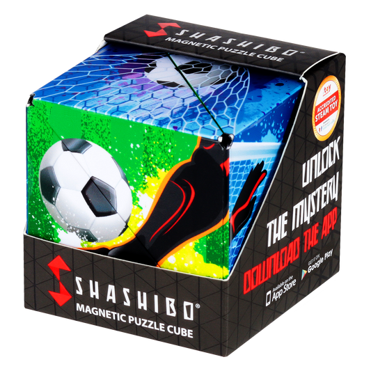 Shashibo Soccer - Magnetic Puzzle Cube STEAM MESH - NEW
